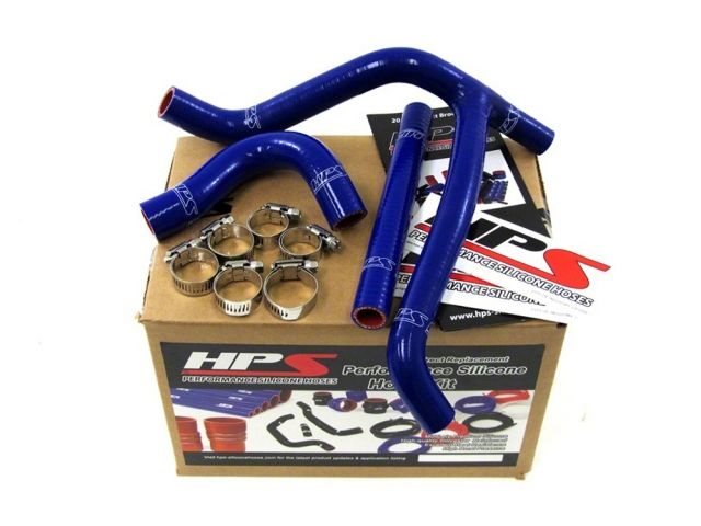 HPS Blue Reinforced Silicone Radiator Hose Kit Coolant Suzuki 06-07 RMZ450