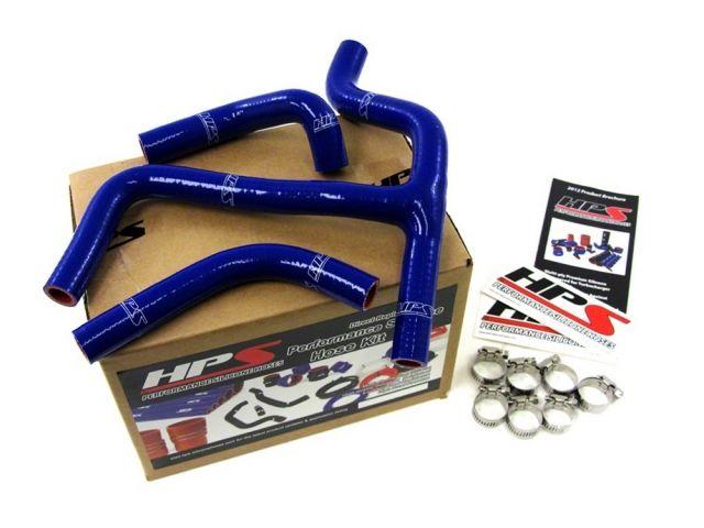HPS Blue Reinforced Silicone Radiator Hose Kit Coolant Suzuki 08-14 RMZ450
