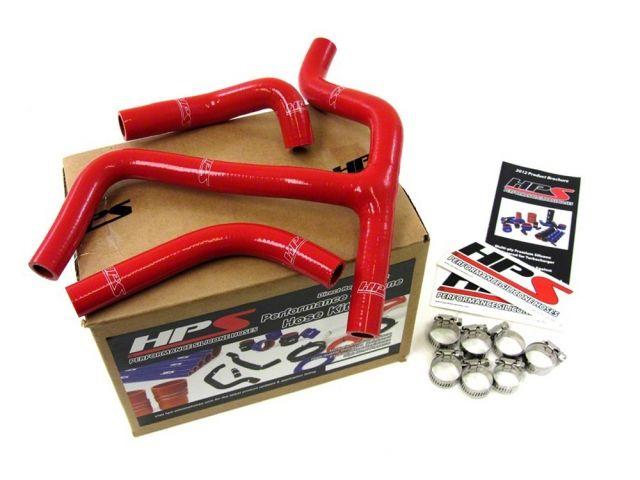 HPS Red Reinforced Silicone Radiator Hose Kit Coolant Suzuki 08-14 RMZ450