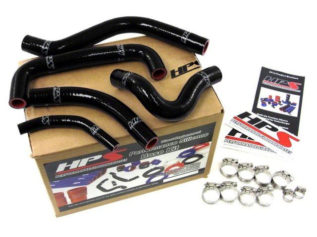 HPS Black Reinforced Silicone Radiator Hose Kit Coolant Suzuki 04-05 RMZ450