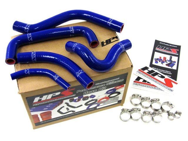 HPS Blue Reinforced Silicone Radiator Hose Kit Coolant Suzuki 04-05 RMZ450