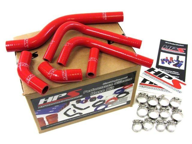 HPS Red Reinforced Silicone Radiator Hose Kit Coolant Suzuki 04-06 RMZ250