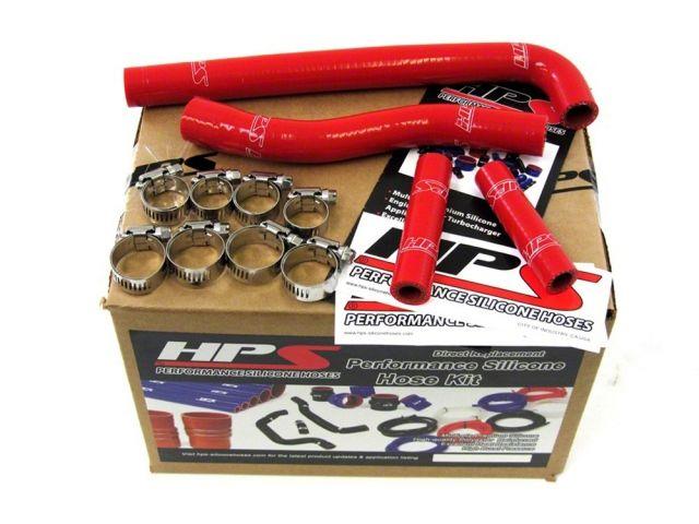 HPS Red Reinforced Silicone Radiator Hose Kit Coolant Yamaha 01-06 WR250F