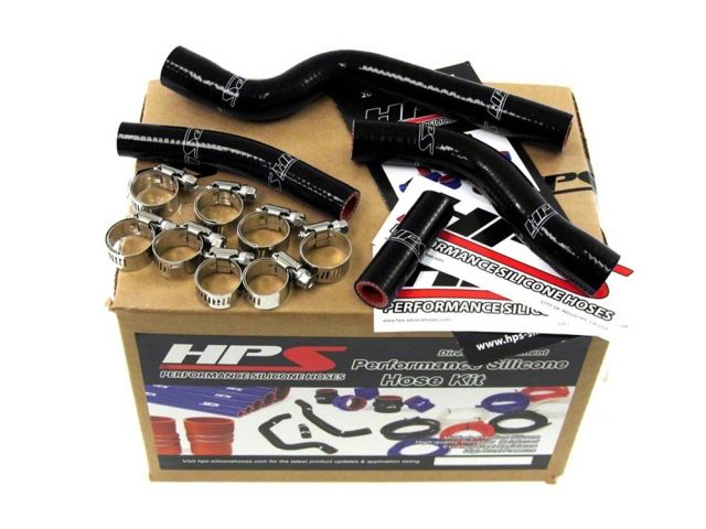 HPS Black Reinforced Silicone Radiator Hose Kit Coolant Yamaha 07-09 YZ250F
