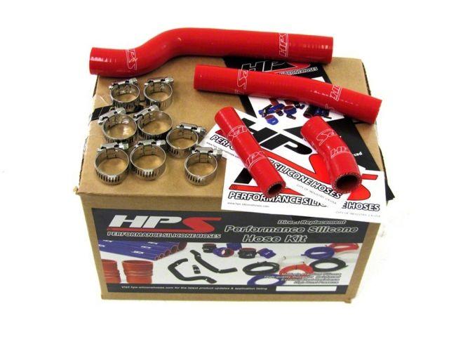 HPS Red Reinforced Silicone Radiator Hose Kit Coolant Yamaha 03-05 YZ450F