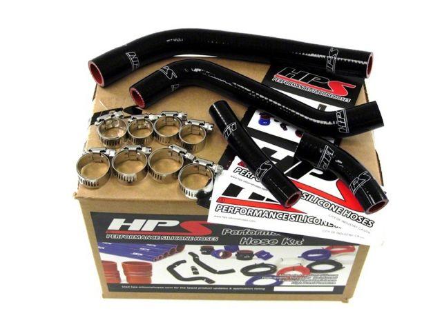 HPS Black Reinforced Silicone Radiator Hose Kit Coolant Yamaha 10-12 YZ450F