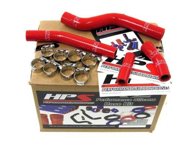 HPS Red Reinforced Silicone Radiator Hose Kit Coolant Yamaha 07-09 WR450F
