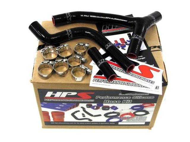 HPS Black Reinforced Silicone Radiator Hose Kit Coolant Yamaha 10-11 YZ250F
