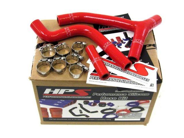 HPS Red Reinforced Silicone Radiator Hose Kit Coolant Yamaha 10-11 YZ250F