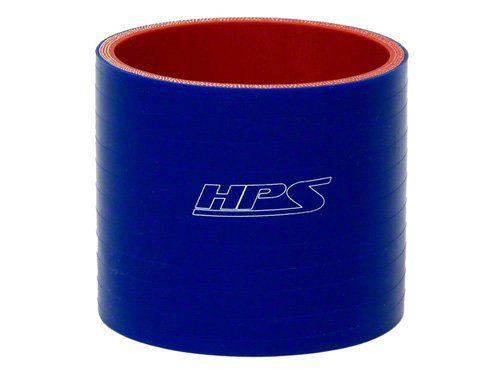 HPS 2" ID, 4" Length, Silicone Straight Coupler Hose, High Temp 4-ply Reinforced, 51mm ID, Blue