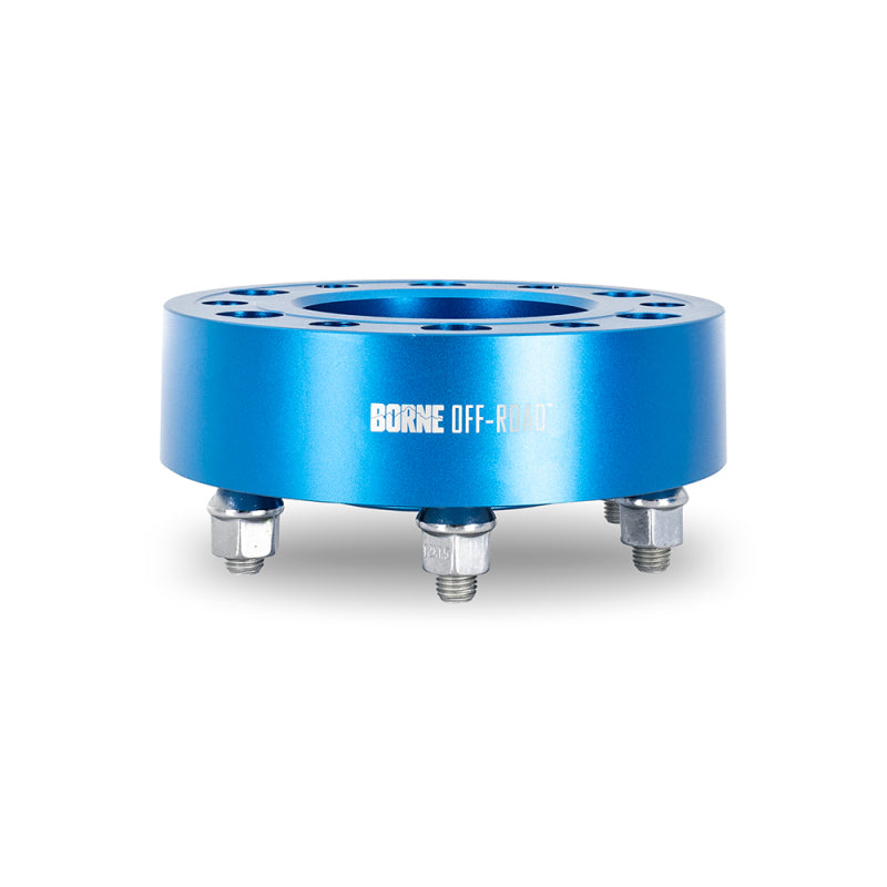 Borne Off-Road Wheel Spacers - 6x135 - 87.1 - 50 - M14 - Blue BNWS-007-500BL
