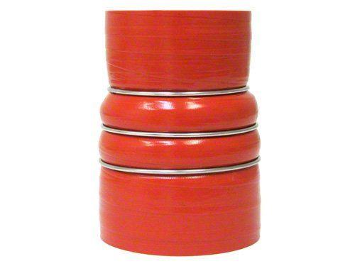 HPS 2-1/2" - 3" ID, 6" Length, Silicone Charge Air Cooler CAC Hose Double Hump Reducer Coupler Bellow Hot Side, Ultra High Temp 4-ply Aramid Reinforced, 63mm - 76mm ID
