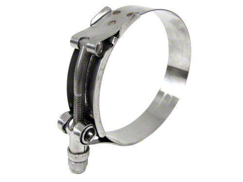 HPS Stainless Steel T-Bolt Hose Clamp, fit 1-3/16" ID hose, Range: 1.5" - 1.69"