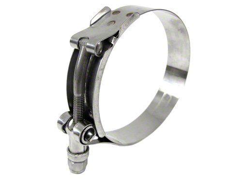 HPS Stainless Steel T-Bolt Hose Clamp Size # 56, fit 2-3/8" ID hose, Range: 2.64" - 2.95"