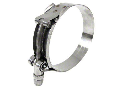 HPS Stainless Steel T-Bolt Hose Clamp Size # 84, fit 3.25" ID hose, Range: 3.5" - 3.82"
