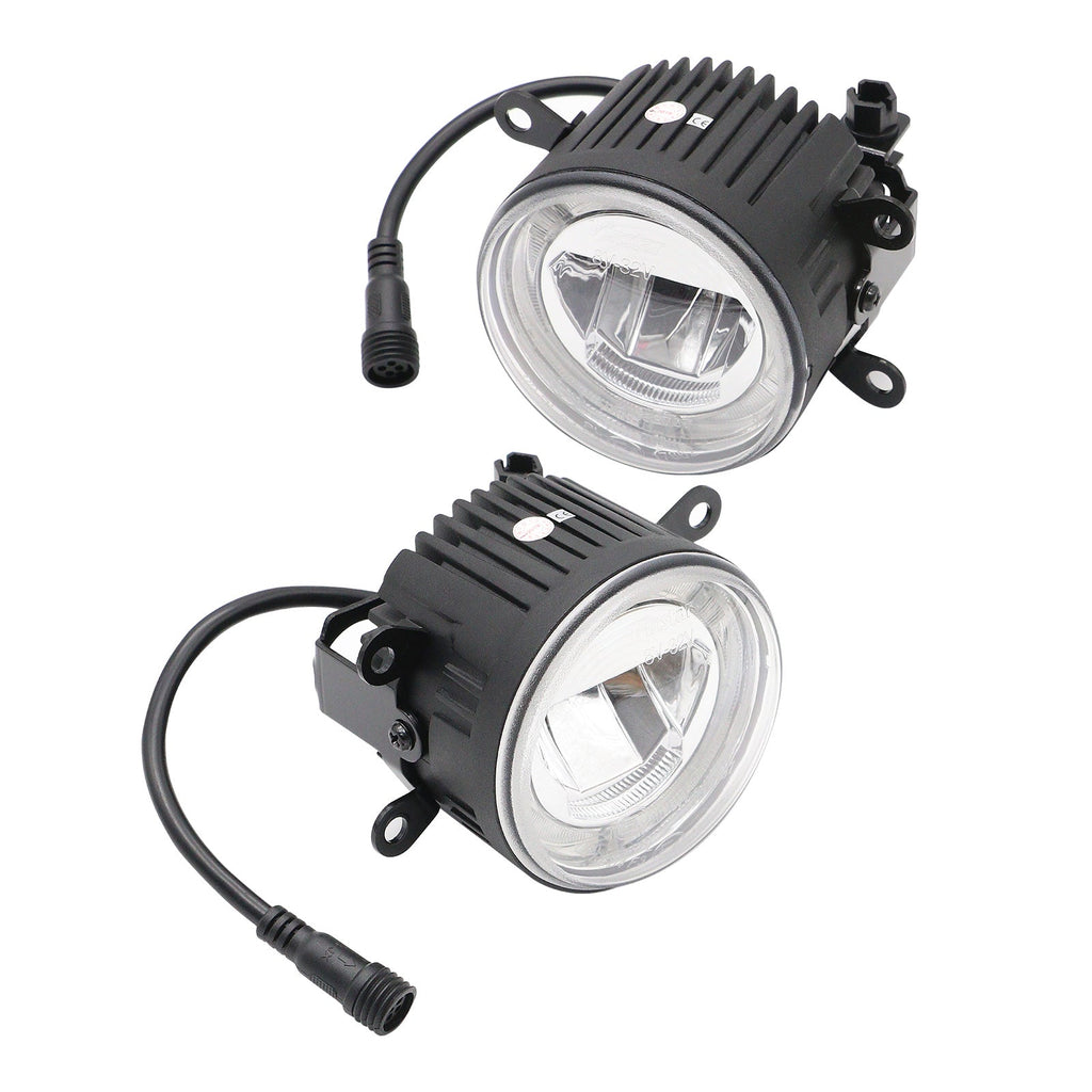 JDMuscle [15-21 WRX or STI, 13+ BRZ or FT86, 14+ Forester] LED / Halo DRL Fog Light Housings