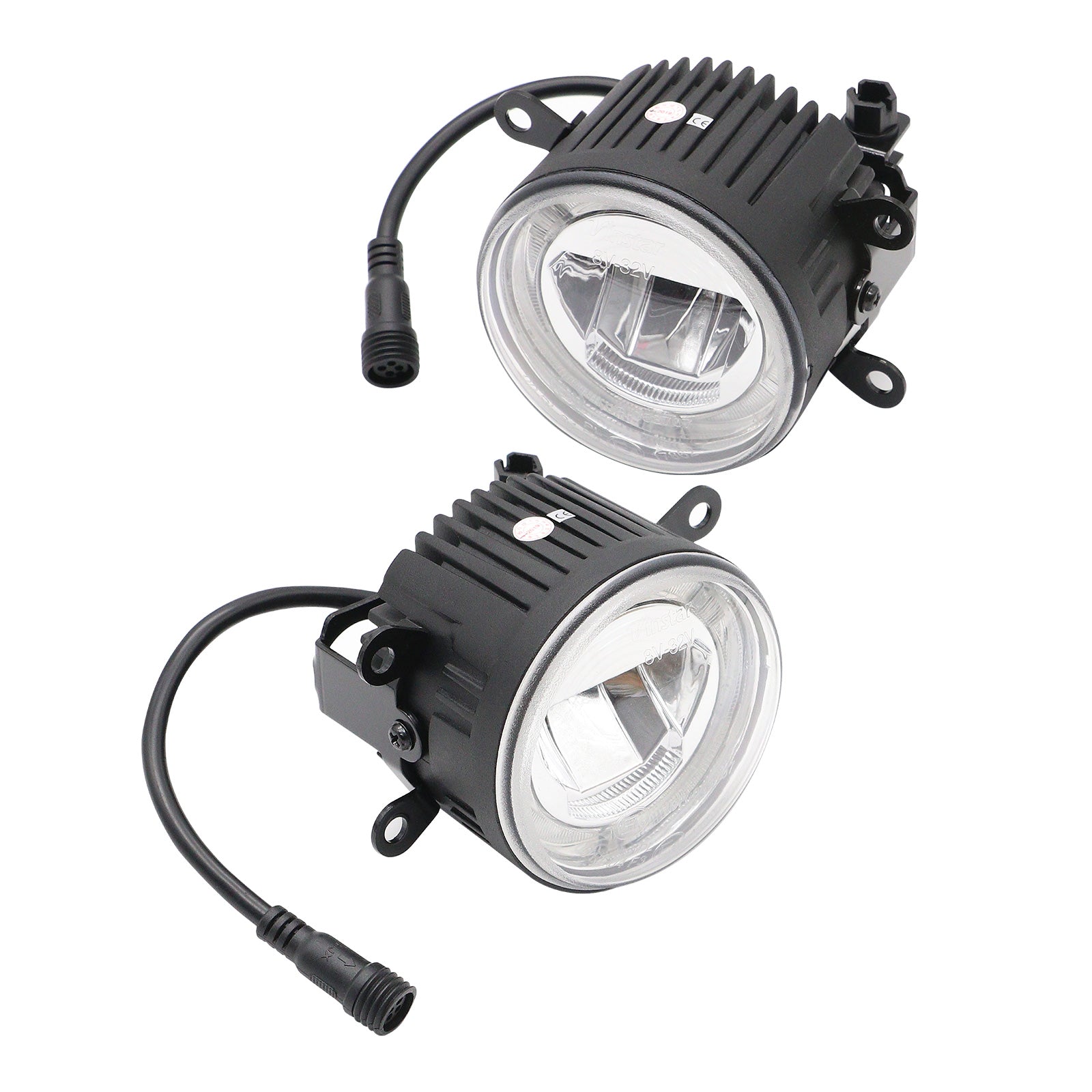 JDMuscle [15-21 WRX or STI, 13+ BRZ or FT86, 14+ Forester] LED / Halo DRL Fog Light Housings