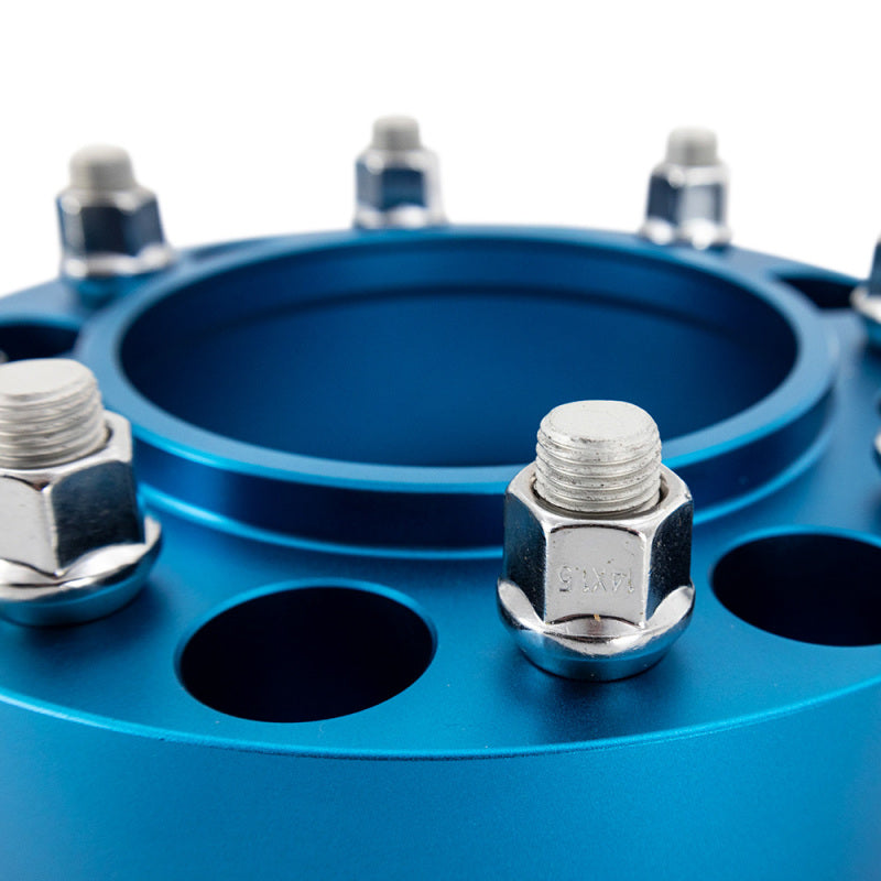 Borne Off-Road Wheel Spacers 8x180 124.1 45 M14 Blue BNWS-009-450BL