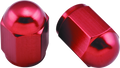 Bike Master BikeMaster Valve Caps Aluminum (6 Pair) - Red 151689