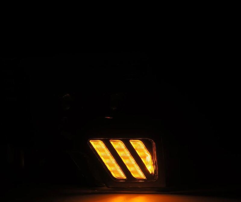 AlphaRex 09-14 Ford F-150 PRO-Series Projector Headlights Black w/Activation Light Seq Signal SB DRL 880483