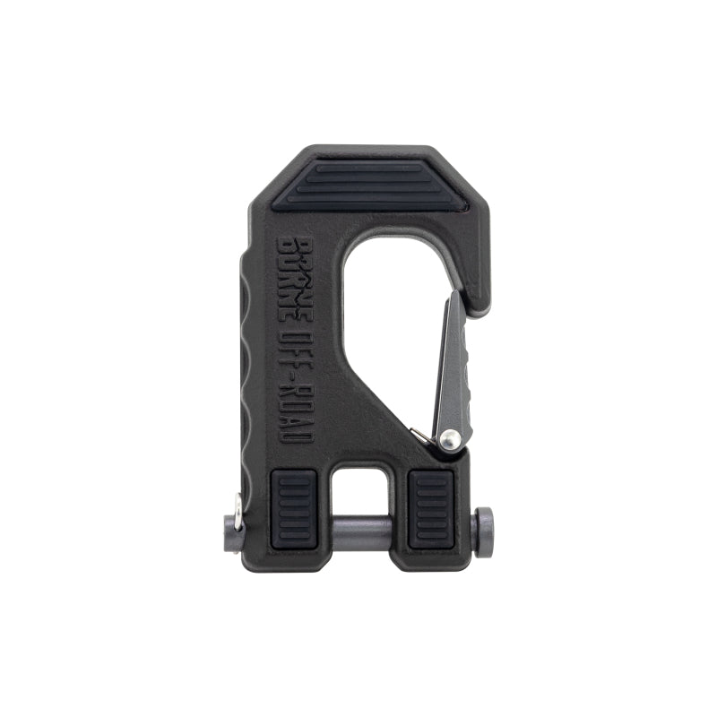 Borne Off-Road Winch Hook - 3/8in Rope - Hand Strap - Red BNWN-SR-38-85KRD