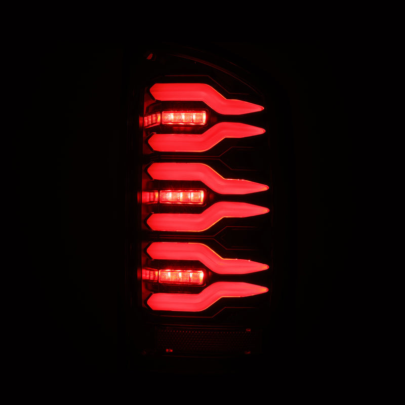 AlphaRex 02-06 Dodge Ram1500/03-06 Dodge Ram 2500/3500 Truck LUXX-Series LED Tail Lights Alpha-Black 641020