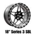 Belak Wheels Belak 18x10 / 6.75in BS / 5x114.3 BP / High Pad / Series 3 Wheel - Single Beadlock 18105114S36BS-SBL