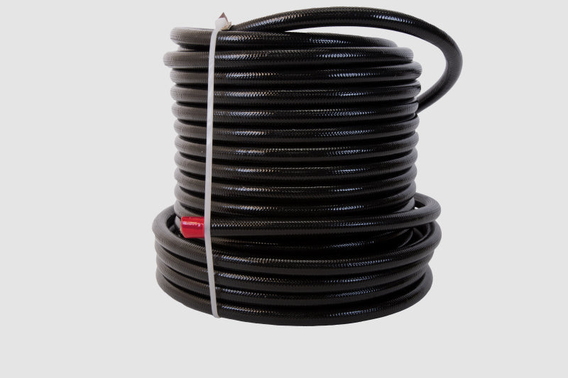 Aeromotive 10an PTFE S/S Braided Hose 16ft Black Jacketed 15338