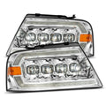 AlphaRex 04-08 Ford F150 / 06-08 Lincoln Mark LT NOVA LED Proj Headlights Chrome w/Activ Light/Seq 880129