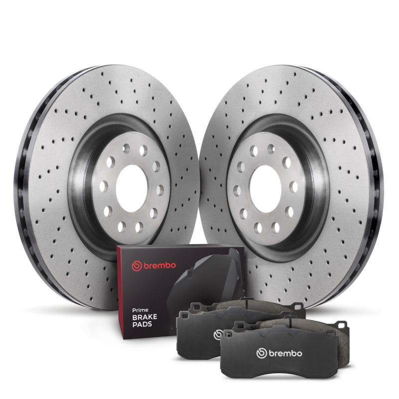 Brembo OE 2003 BMW 525i/99-00 528i Front Disc Brake Kit KTX4099