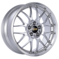 BBS RS-GT 19x9.5 5x120 ET40 CB72.5 Diamond Silver Center Diamond-Cut Rim Wheel - PFS/Clip Req RS949HDSPK