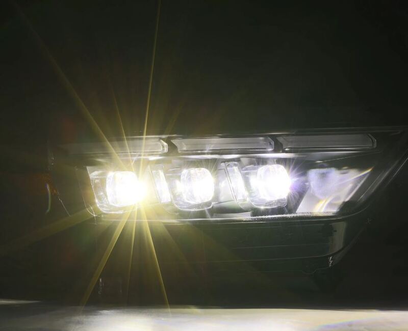AlphaRex 15-17 Ford Mustang NOVA LED Proj Headlights Black w/Activ Light/Seq Signal/Switch DRL 880262