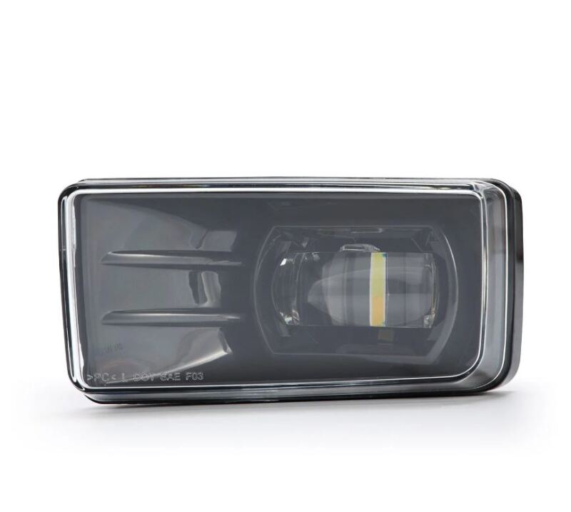 AlphaRex 07-13 Chevrolet Silverado/04-17 Tahoe DoubleTap Dual Color LED Proj Fog Lights - Wt/Ambr 210008