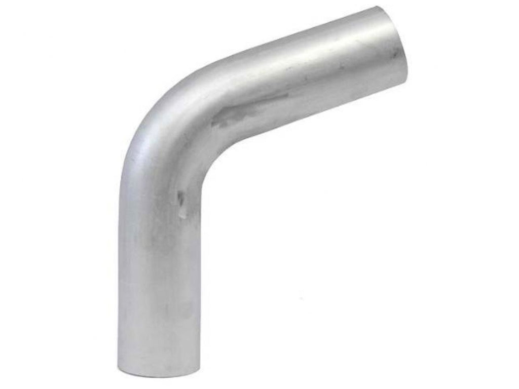 HPS 2-1/4" OD 70 Degree Bend 6061 Aluminum Elbow Pipe Tubing 16 Gauge w/ 2-1/4" CLR