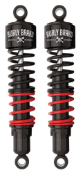 Burly Brand H-D Touring Stiletto Shocks 13in HD - Black B28-1257