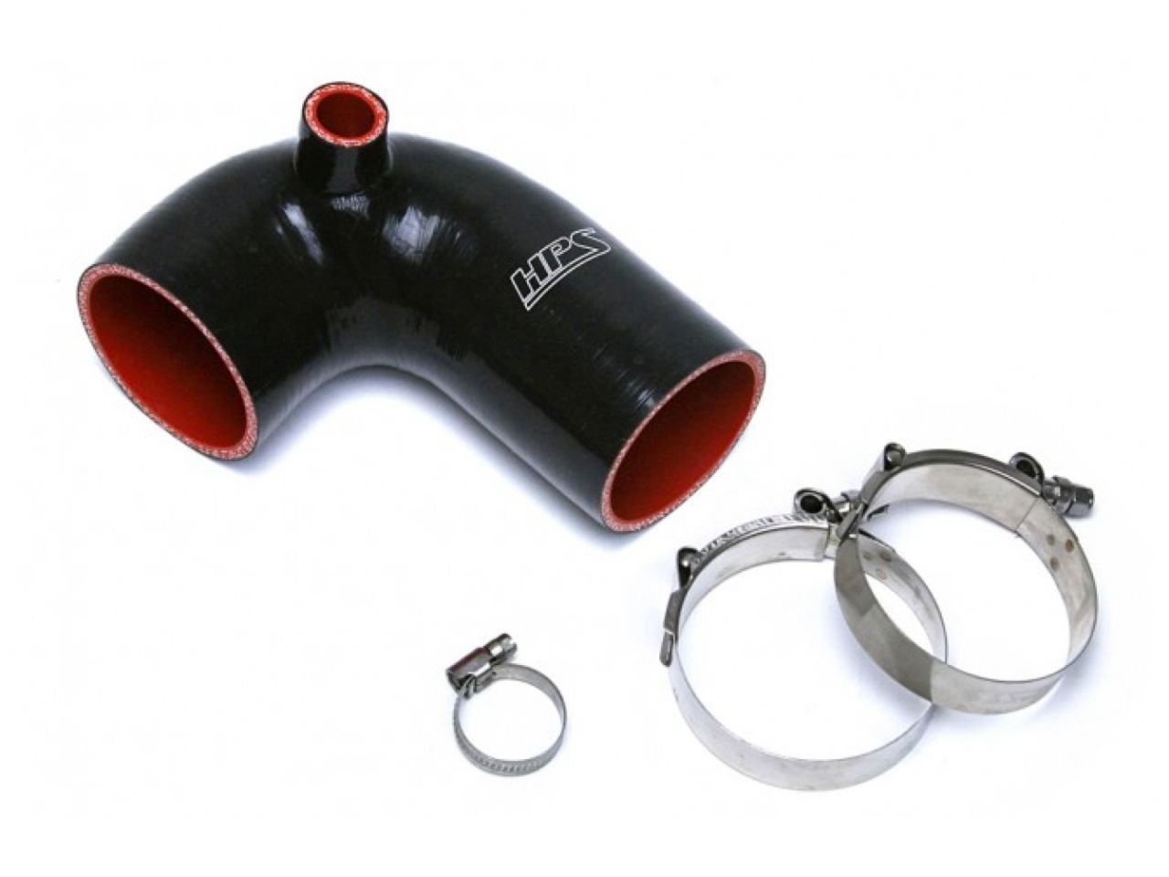 HPS Black Reinforced Silicone Post MAF Air Intake Hose Kit Mazda 06-08 MX-5 Miata NC1