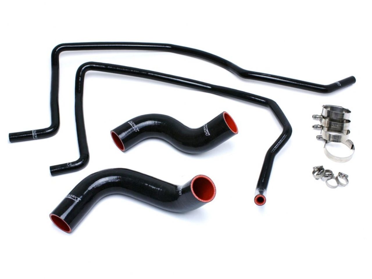HPS Black Reinforced Silicone Radiator + Heater Hose Kit Dodge 04-06 Ram 1500 SRT-10 8.3L V10