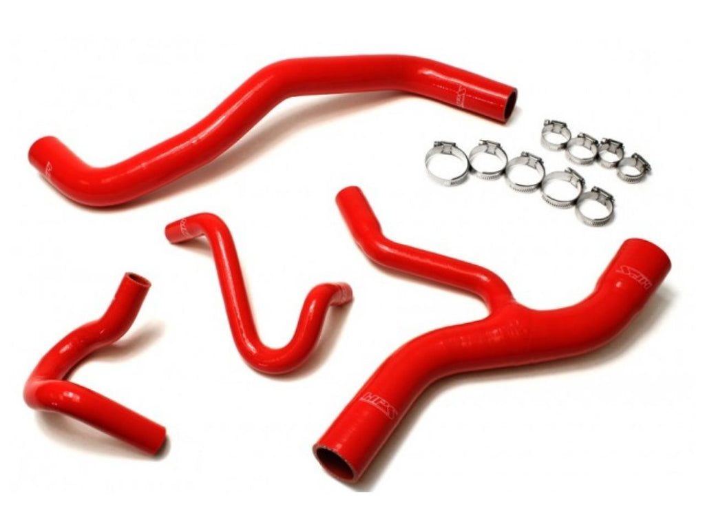 HPS Red Reinforced Silicone Radiator and Heater Hose Kit Coolant Ford 96-01 Mustang GT 4.6L V8