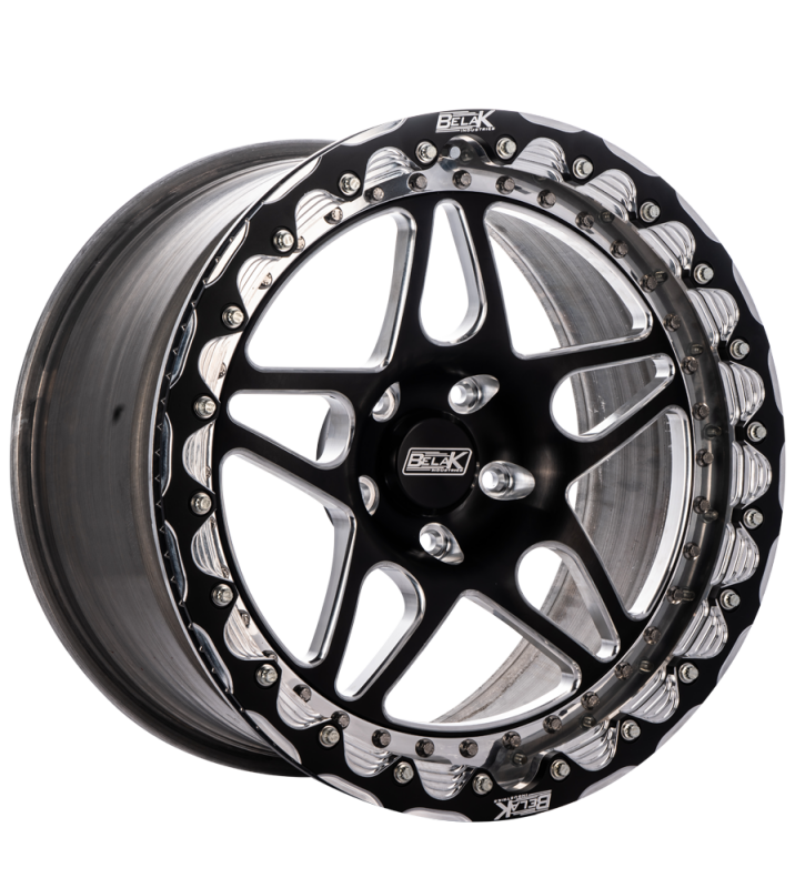 Belak Wheels Belak 17x10.5 / 8.25in BS / 5x114.3 BP / Low Pad / Series 3 Wheel - Single Beadlock 17105114S38BS-SBL