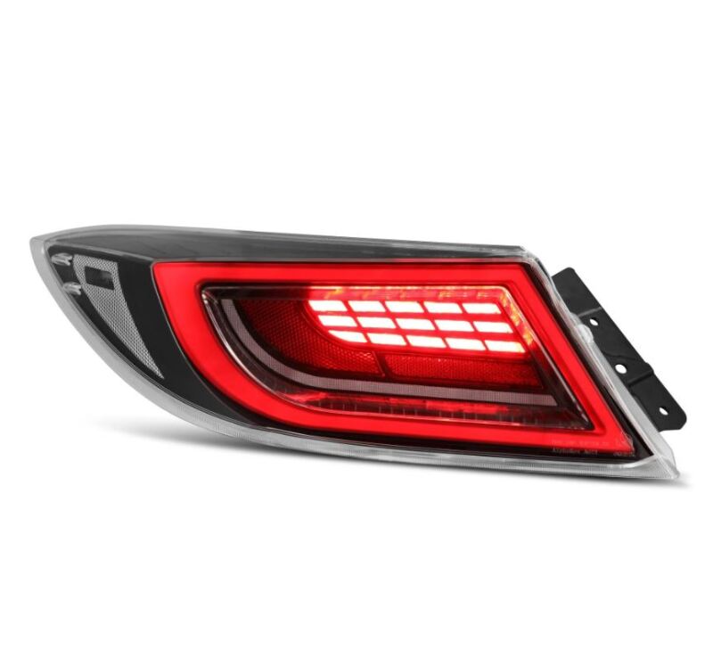 AlphaRex 22-24 Toyota GR86 LUXX LED Taillights Alpha-Black 675040