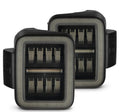 AlphaRex 19-24 Jeep Gladiator JT Nova-Series Prismatic LED Tail Lights - Alpha-Black 602050