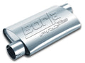 Borla Universal Pro-XS Oval 2in Inlet/Outlet Offset/Offset Notched Muffler 400488