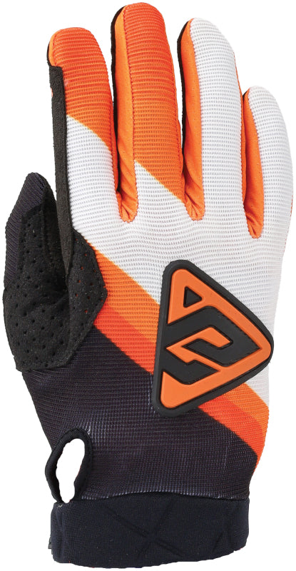 Answer 24 Peak Flo Gloves Black/Hyper Orange/White - Small 442801