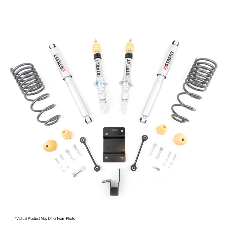 Belltech LOWERING KIT 2019 Chevrolet Silverado / GMC Sierra 1500 2WD All Cab - 2-4in Fr / 6in R 1040SP
