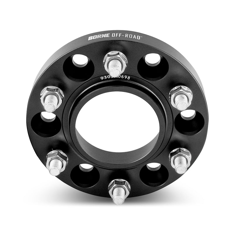 Borne Off-Road Wheel Spacers - 6x139.7 - 78.1 - 50mm - M14x1.5 - Black BNWS-005-500BK