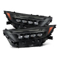 AlphaRex 19-23 Toyota RAV4 NOVA LED Projector Headlights Alpha-Black 880857