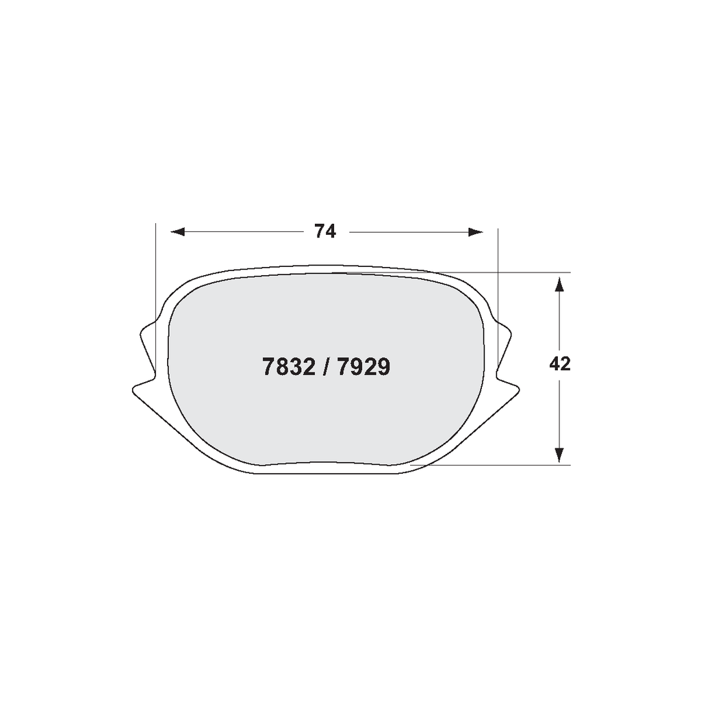 PFC ZR29 Caliper Brake Pads - 13-Compound - 7832.13.14.44