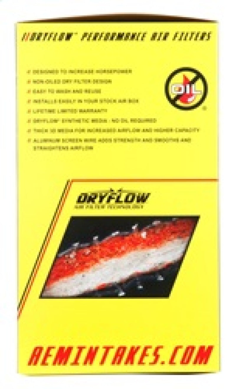 AEM Induction AEM 3 inch x 9 inch DryFlow Air Filter 21-2039DK