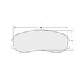 PFC Porsche 991 Cup / Cayman GT4 Clubsport Front Brake Pads - 11 Compound - 7968.11.28.44