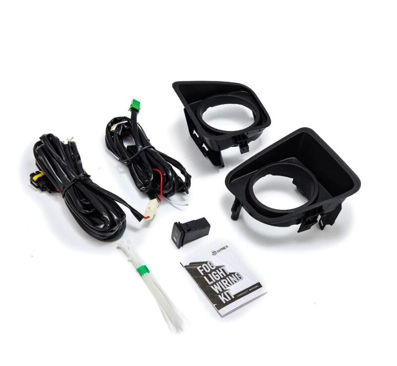 AlphaRex 09-12 Toyota RAV4 Bezel & Wiring Kit (Does Not Include Fog Lights) 211003